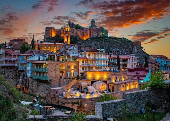 Historical,Streets,Of,Tbilisi,,The,Capital,Of,Georgia
